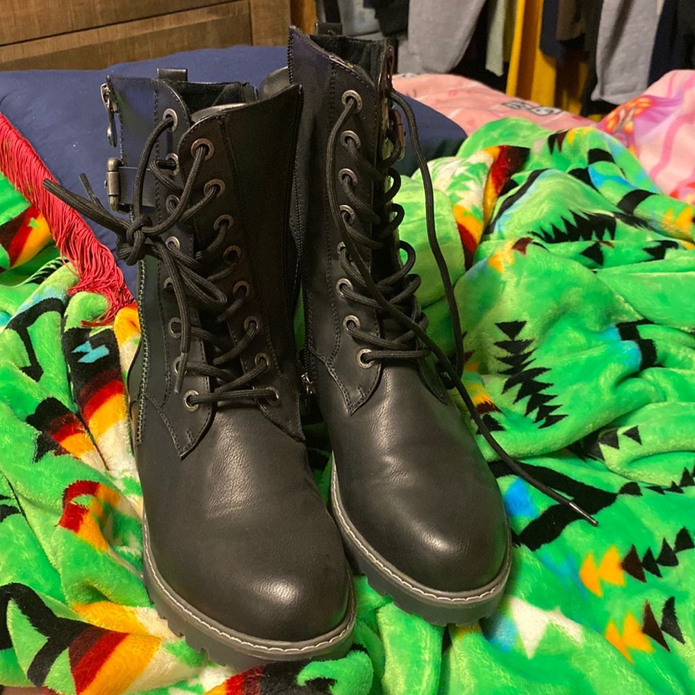 Blowfish Lace Up Boots